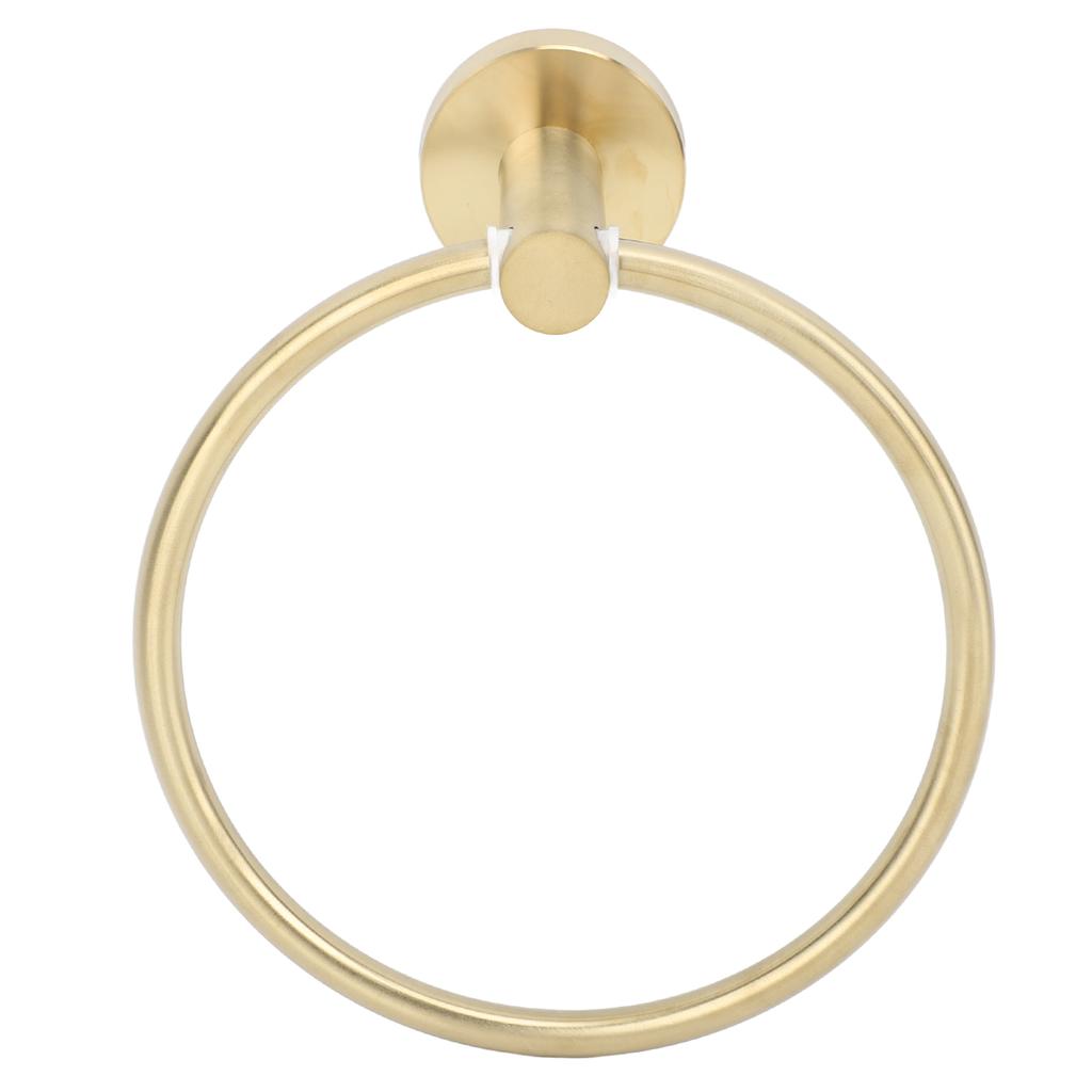 Antique Brass Bathroom Towel Ring Round Wall Mounted Towel Ring Bathroom Accessories