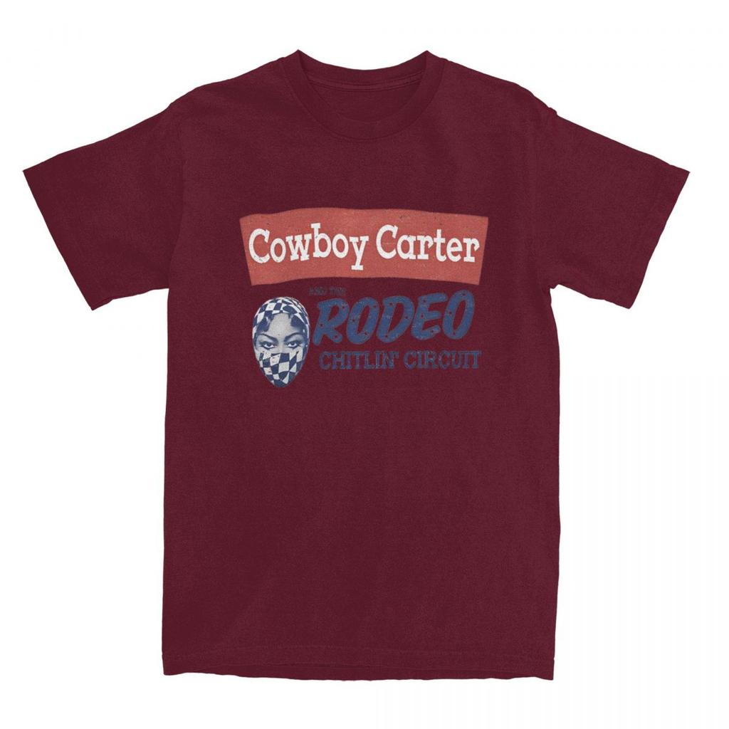 Cowboy Carter Beyonce Music Queen Shirt Accessories Men Women Cotton Vintage Tee Shirt Short Sleeve Clothing Gift Idea