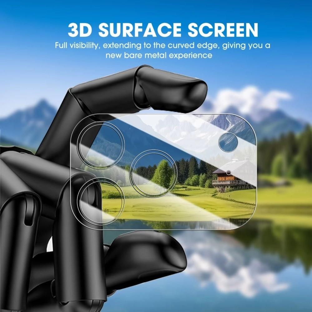 Tempered Glass Lens Protective Film Anti-scratch Clear 3D Lens Cover HD Lens Protector for iPhone 17/Air/17 Pro Max