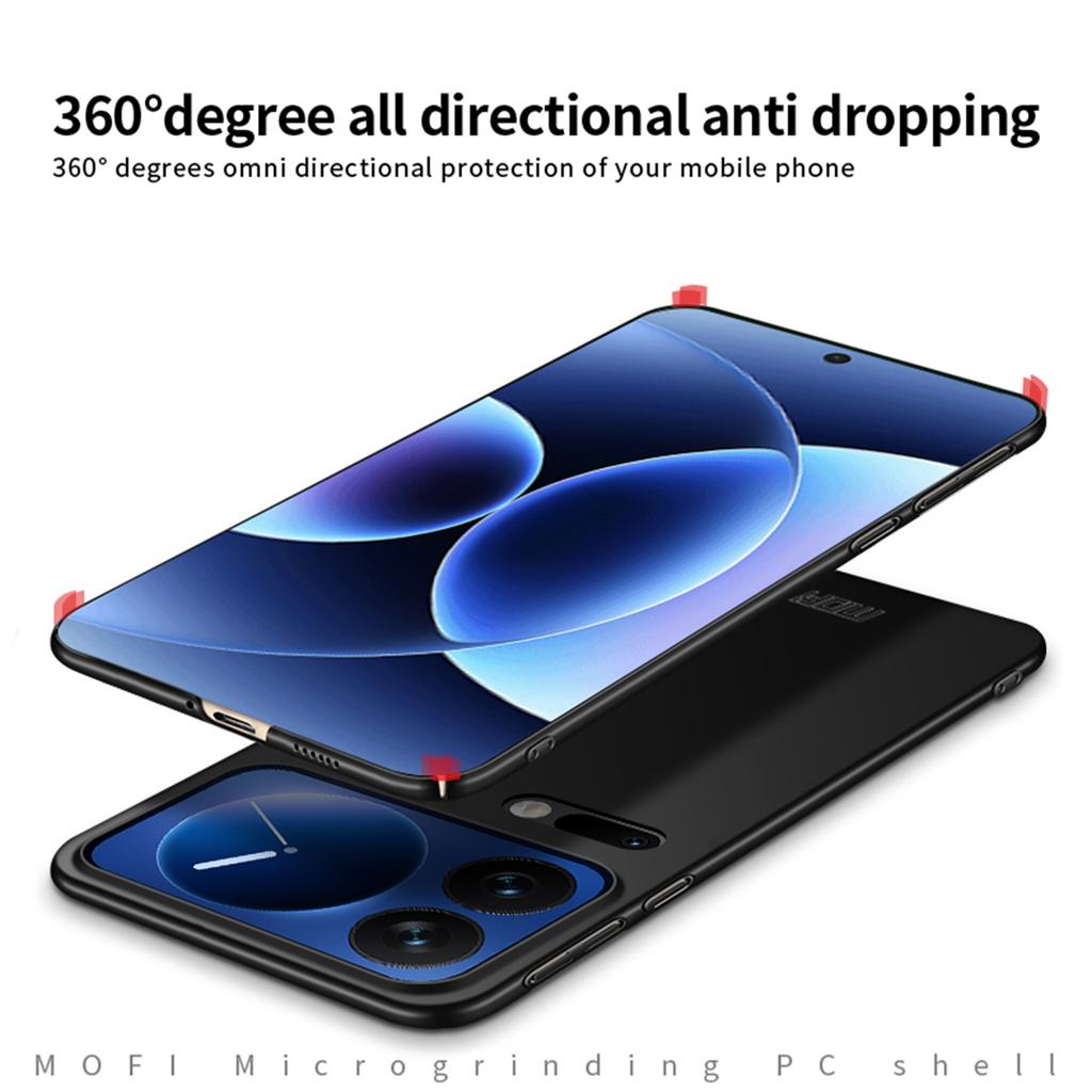 For Xiaomi 17 Pro Max Phone Case MOFI Shield Matte Series Ultra Slim PC Protective Cover