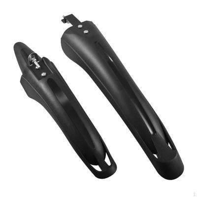 2 Pieces Extended Bike Mudguard High Strength Mountain Widened Design