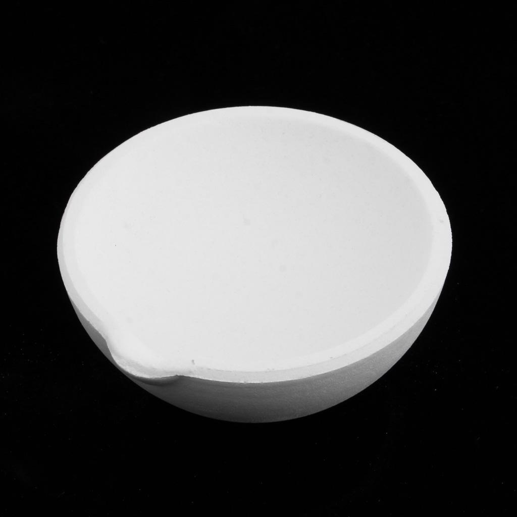 Quartz Crucible Bowl Dish Cup Furnace Melting Casting Refining Gold Silver 500g
