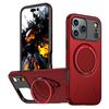 Matte Soft Silicone 360° Ring Rotate Bracket Magnetic For Magsafe Case For iPhone 17 Air 16 15 14 Plus 13 12 Pro Max 11 XR Cover