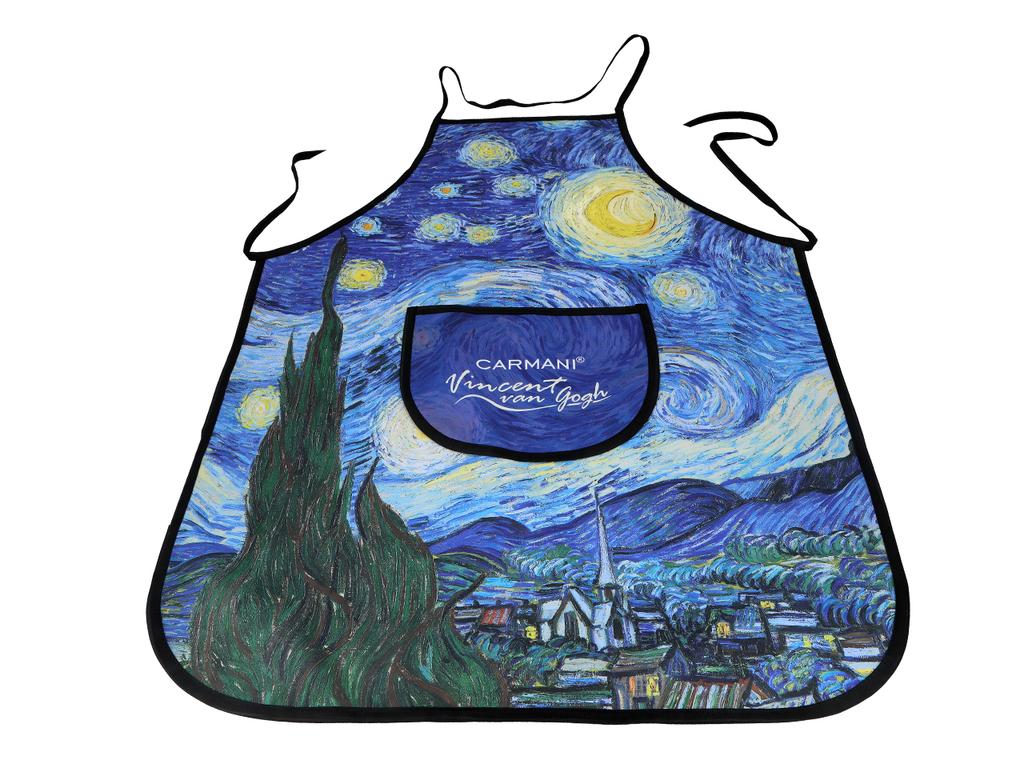 Fartuszek Kuchenny Damski Van Gogh Gwiaździsta Noc Carmani Prezent