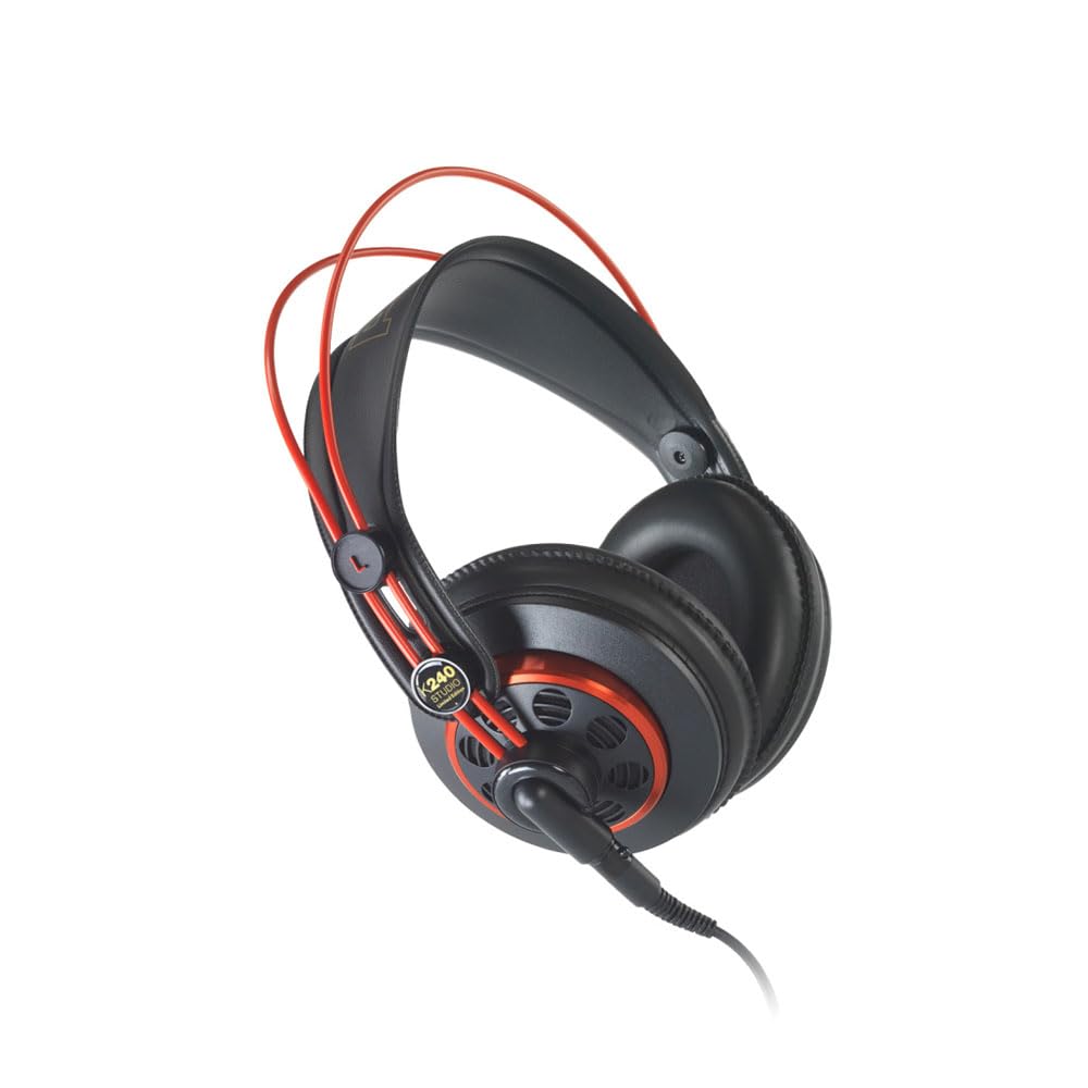 K240 STUDIO Limited Edition Official Monitor Limited Deep Red for studio use and headphones [AKG] [Hibino Import] Headphones, Wired, Color Ideal