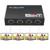 1x4 HDMI Splitter 1 Eingang auf 4 Ausgänge HDMI Video Monitor Splitter Unterstützt 3D und Full HD 1080P Auflösung