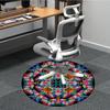 1pc Butterfly Kaleidoscope Chair Carpet for Office - Durable, Ideal for Chair Mats, Stylish & Functional Decorative Rug yy260130096