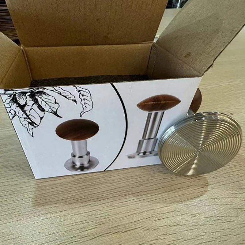 51/53/58mm Espresso Tamper Barista Cafea Tamper cu arcuri calibrate Tampere din oțel inoxidabil Instrumente pentru cafetieră