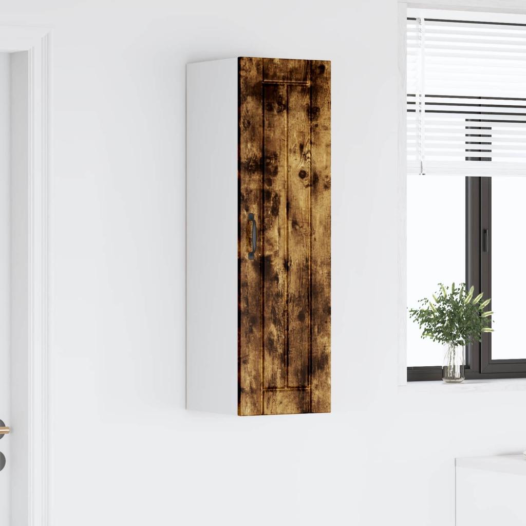 Wall Cabinet LUCCA Smoked Oak 30 X 31 X 100 Cm