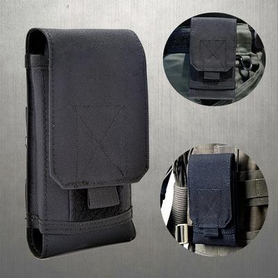 Holster de lampe de poche Sac pour téléphone Housse tactique Molle pour torche Étui Sac à outils d'extérieur Nylon Pochette réglable pour torche LED Pochette de ceinture