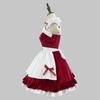 Maid Christmas Costume, Women’s Christmas Party Activity Cosplay Outfit