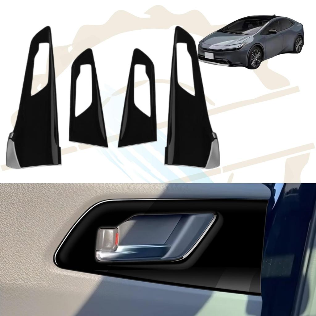 DodoxDIY Kompatybilne Akcesoria Nowy Prius Serii 60 Pokrywa Panelu Klamki Ozdoba ZVW60 ZVW65