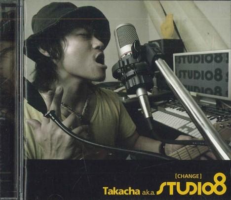 

CD TAKACHA A.K.A STUDIO 8 - Change JYR013PROMO RAINBPW 2009 Japan Obi Japanese Pop/Rock Used