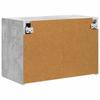 Wall Mounted TV Cabinet Concrete Grey 59.5 x 31 x 40 cm Particleboard
