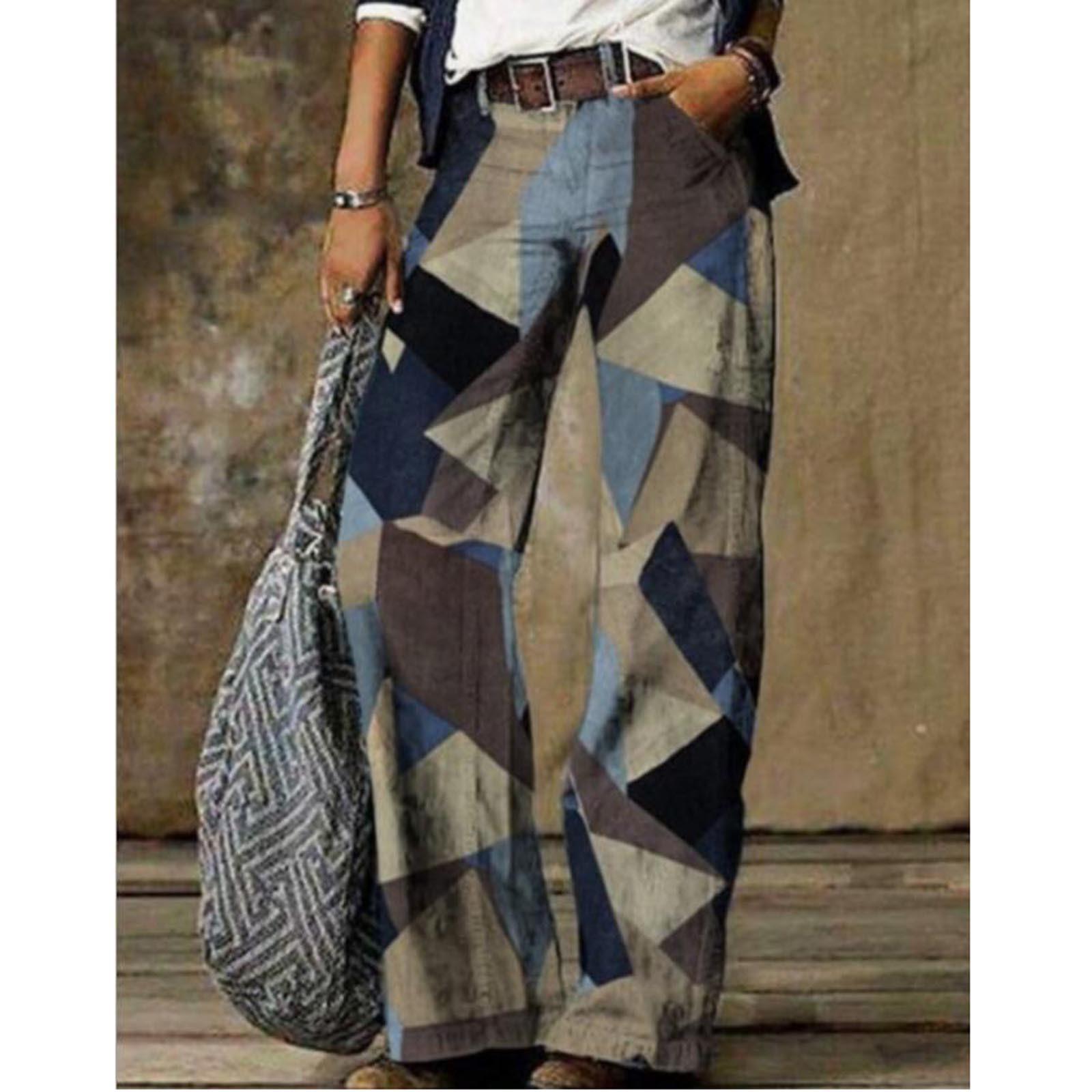 

Женские повседневные широкие брюки, прямые брюки, брюки без пояса с высокой талией S зелёный