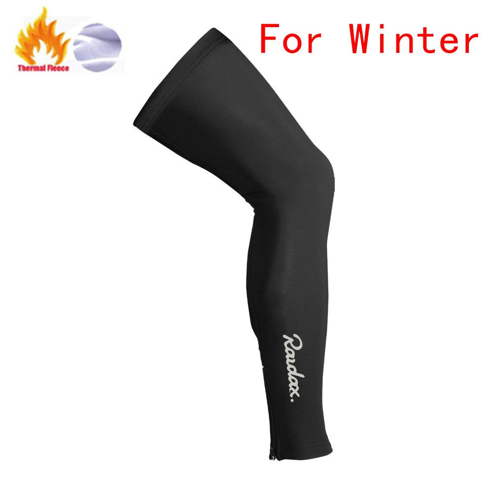 2025 Raudax Arm Leg Warmers Black Winter Thermal Fellce Cycling Arm Warmer MTB Bicycle Running Racing MTB Bike Leg Sleeve