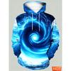 Optical Illusion 3D Vortex Graphic Print Hoodies For Men Long Sleeve Oversized Hoodie Streetwear Pullover New Men Women Hoodie