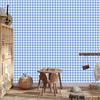 Wallpaper Fabric Pattern Azure, Soft Forms for Living Room and Bedroom 50x1000