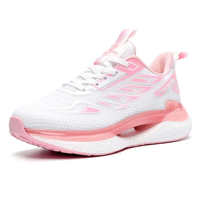 

Summer foreign trade lightweight shock absorption soft sole couple running shoes racing new non-slip sports shoes men s and women s shoes tide 40