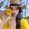 Exquisite Women's Floral Hair Clip, High-End Beach Vacation Accessory