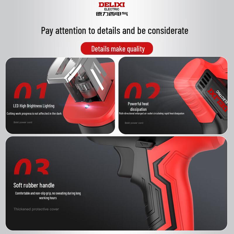 Delixi Electric Cordless Reciprocating Saw CN plug (adapter included)