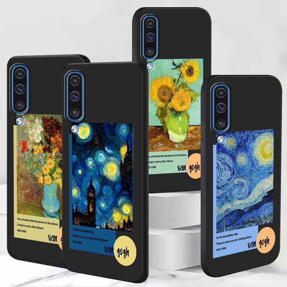 Van Gogh Kunstetui für Samsung Galaxy A03 A04s A20 A30 A20e A70 A70s A50 A40 A30s A50s A20s A10s A10 A04 A03s TPU Handyhülle