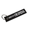 "Mama Says I'm Special" Embroidered Keychain - Car Key Accessory