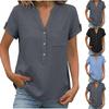 Women's Knit  Short-Sleeve Top Casual Comfortable  Blouse
