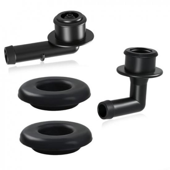 PCV Vent Valve Elbows w/Grommets for Jeep 00-04 Grand Cherokee 4.0L 53013360AA