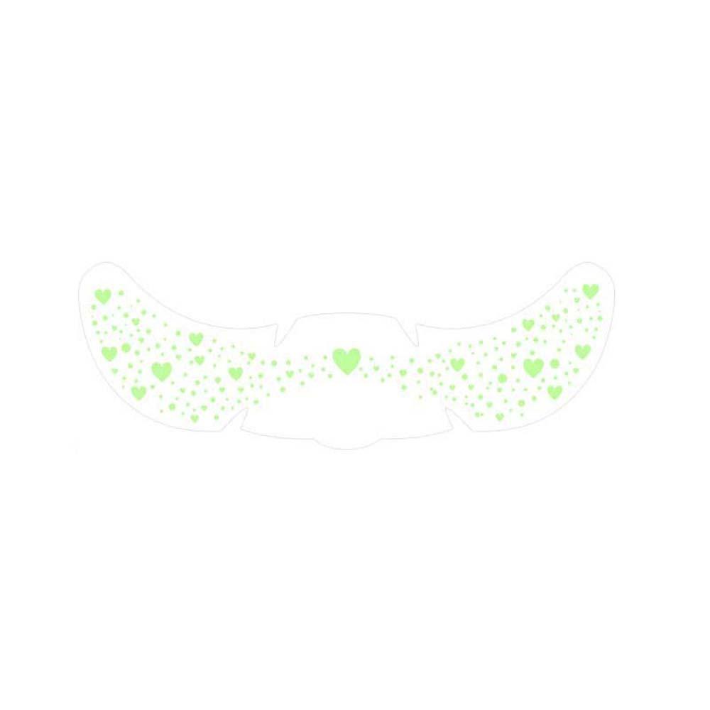 Sparkle Face Temporary Tattoo Star Heart Face Tattoo Sticker Luminous Freckle Tattoo Make Up