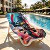 Gamer Print Beach Towel Design, Soft, Lightweight. for Home Bathroom, Spa, Pool, Yoga, Surfing, Camping, Gift for Family, Friend