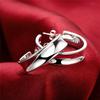 Wholesale 925 Sterling Silver Hoop Earring Beautiful For Women Wild Fashion Earring Wedding Nice High Quality JewelryGood product