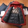 Outdoor Unisex Thick Hooded Warm Cotton-padded Jacket