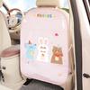 Cartoon Car Seat Back Protector Waterproof Car Anti Kick Protector Back Seat Protector Kids With Bags Pvc Car Anti Kick Mat