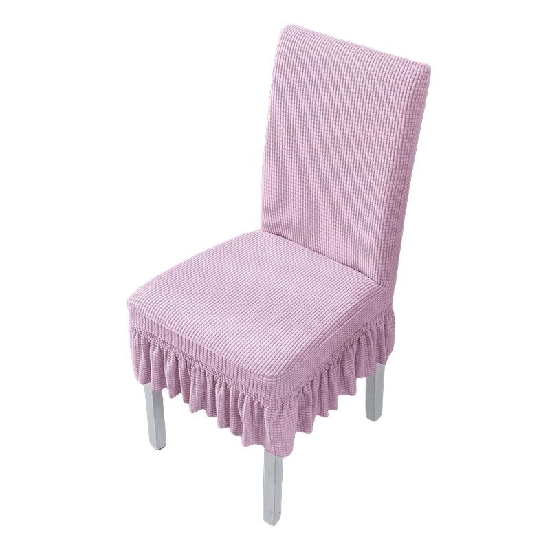 Skirt, Chair Cover, Backrest Integrated Dining Chair Cover, Universal Stool Cover, Seat Cover, Elastic Dining Table, Chair Cover