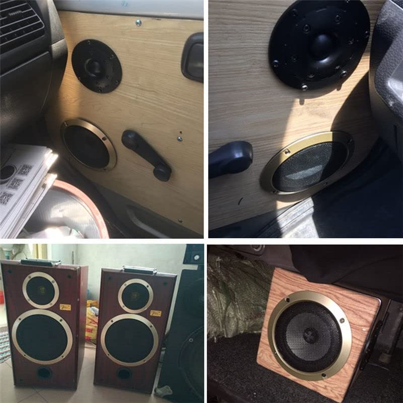 Fielect Speaker Grille Horn Protect Mesh Mesh Decor Speaker Edge Speaker Edge Inch Audio