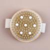 Bamboo Long-Handle Bath Brush: Pig Bristle & Massage Double-Sided Scrubber