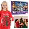 Christmas Puzzle Christmas Advent Calendar 1008 Pieces Jigsaw Puzzles Holiday Countdown Calendar Christmas Gifts for Kids Adults