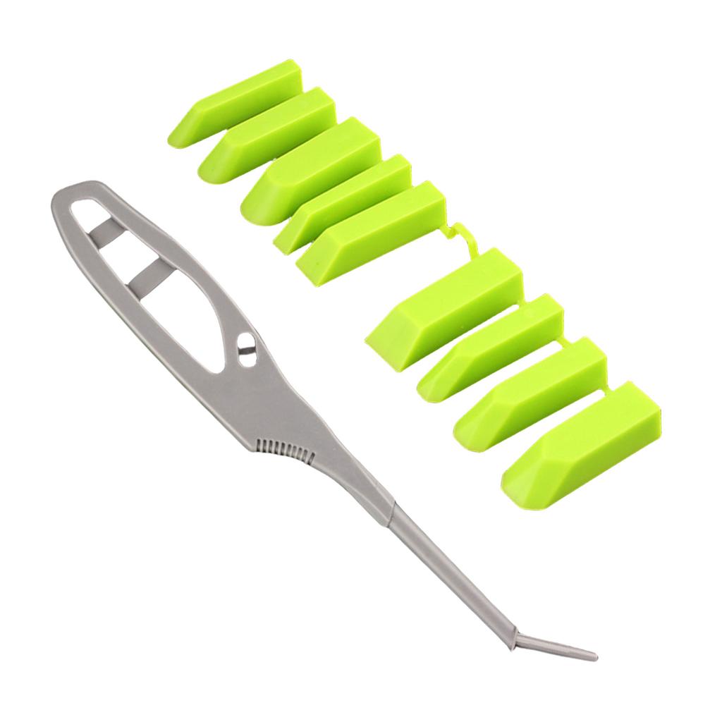 Multipurpose Ergonomic Handle Scraper Set 9 in 1 Portable Accessories for Home Renovations and Car Maintenances