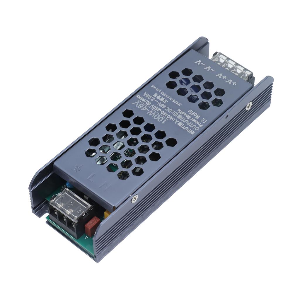 LED Switching Power Supply Driver Magnetic Light Transformer Black Long Strip 48V AC180?250V