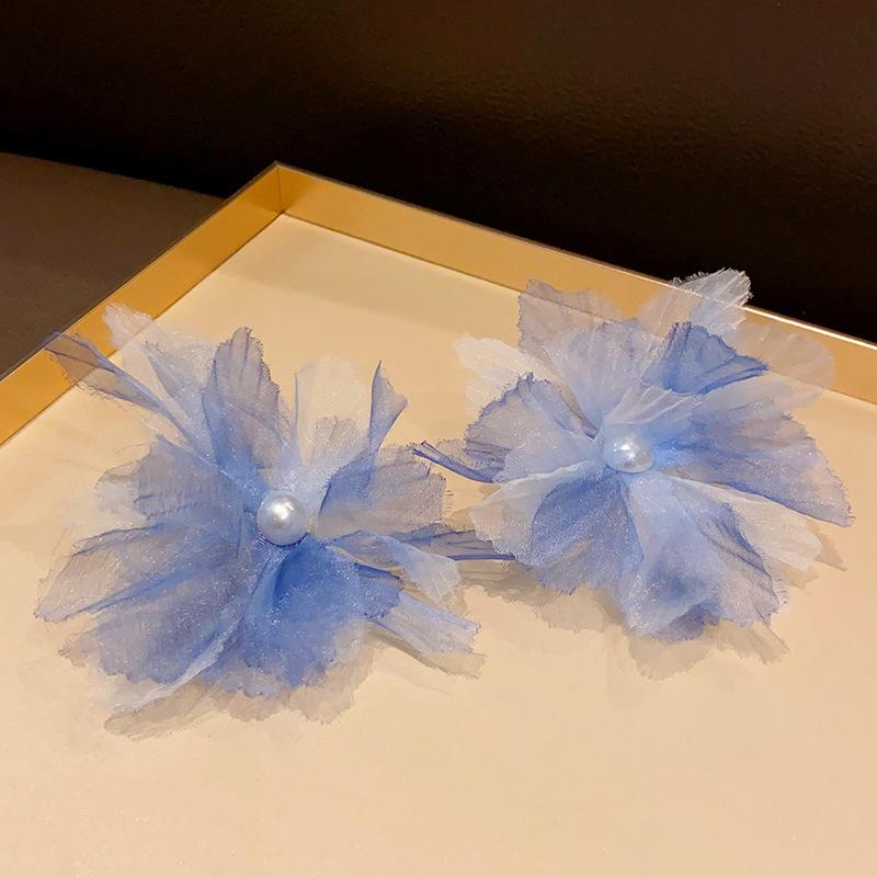 Ankola red oil dripping love earrings new Hong Kong style retro ear buckles autumn and winter earrings autumn and winter