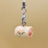 Hot Resin 3D Food Anime Kawaii Phone Charms Pendant Sweet Girl Gift Keychain For Schoolbag iP 15 CCD Camera Airpods Cute Dog