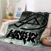 HOT L-Linkin Park Rock Band Classic Soft Plush Blanket,Flannel Throw Blanket for Living Room Bedroom Picnic Bed Sofa Cover