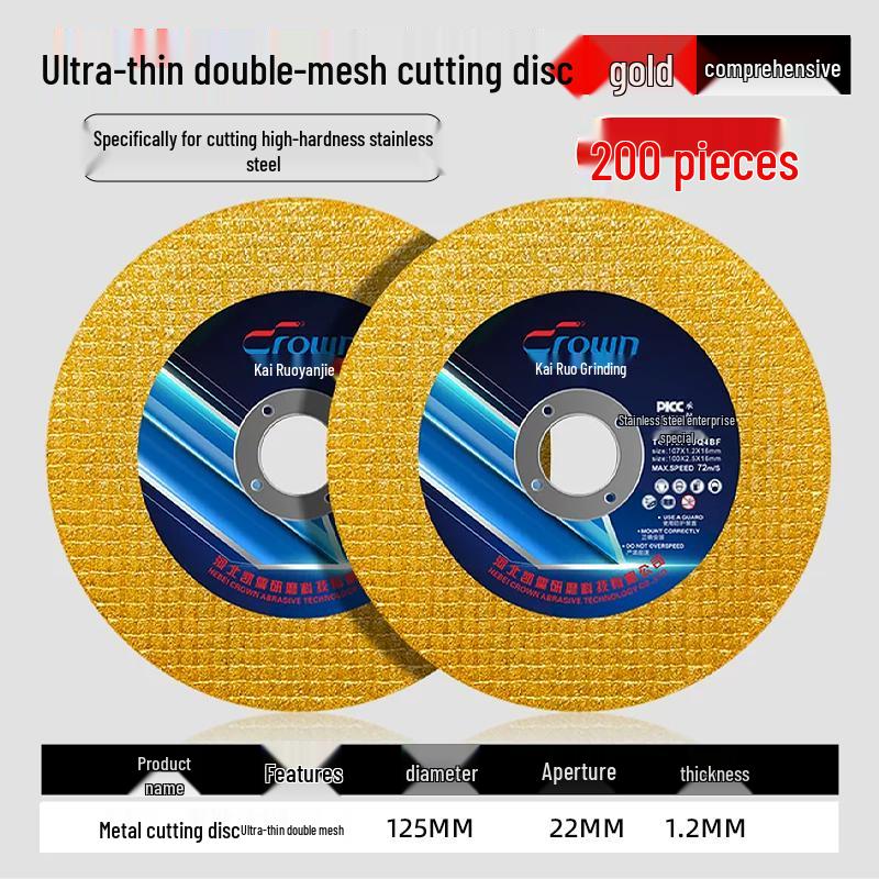 125/150/180 Cutting Disc for Angle Grinder - Resin Grinding Wheel for Stainless Steel and Metal Polishing