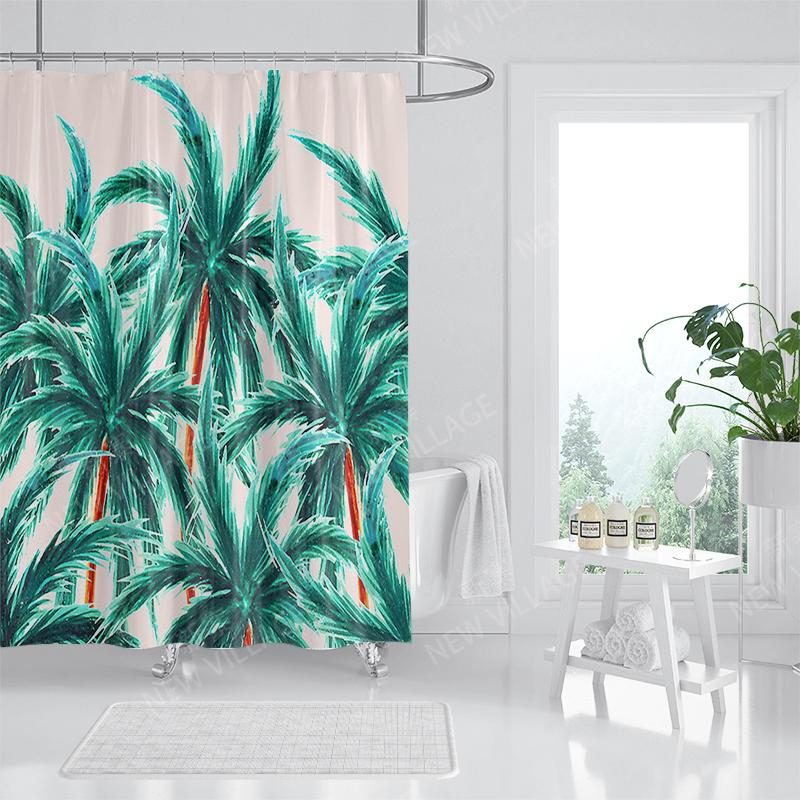 Waterproof fabric shower curtains Bathroom curtain accessories Bath curtain for shower 180x200cm 240*200 anime boho decoration