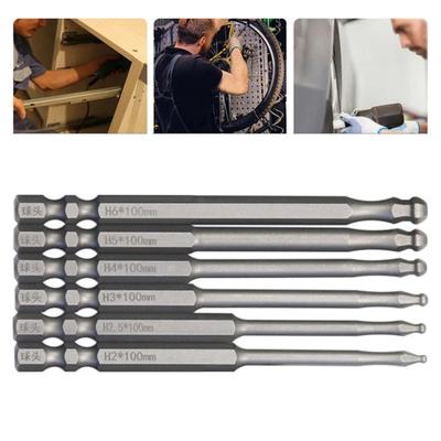 3.93\'\' Ball End Screwdriver Bit Ball Head Hexagon