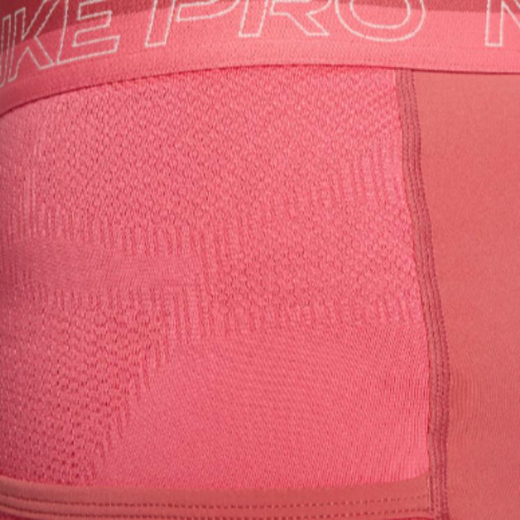 Nike High-Waisted Pocket Fitted Workout Shorts Women Shorts Pink DX0059-655