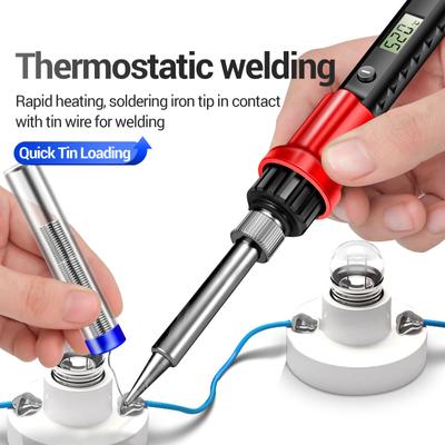 Precise Temperature Control Soldering Pen Soldering Iron for Enthusiasts Technician Adjusting Temperatures