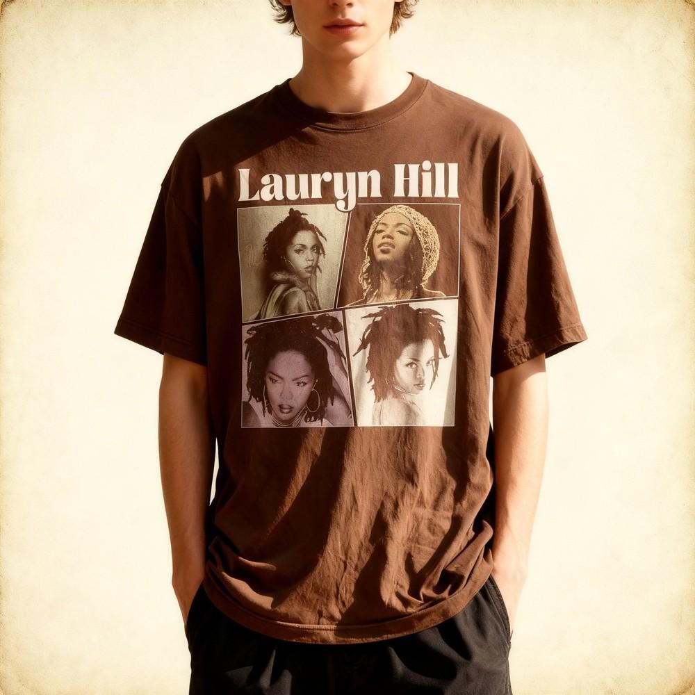 Lauryn Hill Rapper 90s Shirt Lauryn Hill Tour Shirt Unisex T-Shirt XXXL