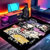 Custom Name Personalized Demon Slayer Print Carpet, Versatile Home Decor Rug, for Playroom, Apartment, Balcony, Entryway, Hallway Gift